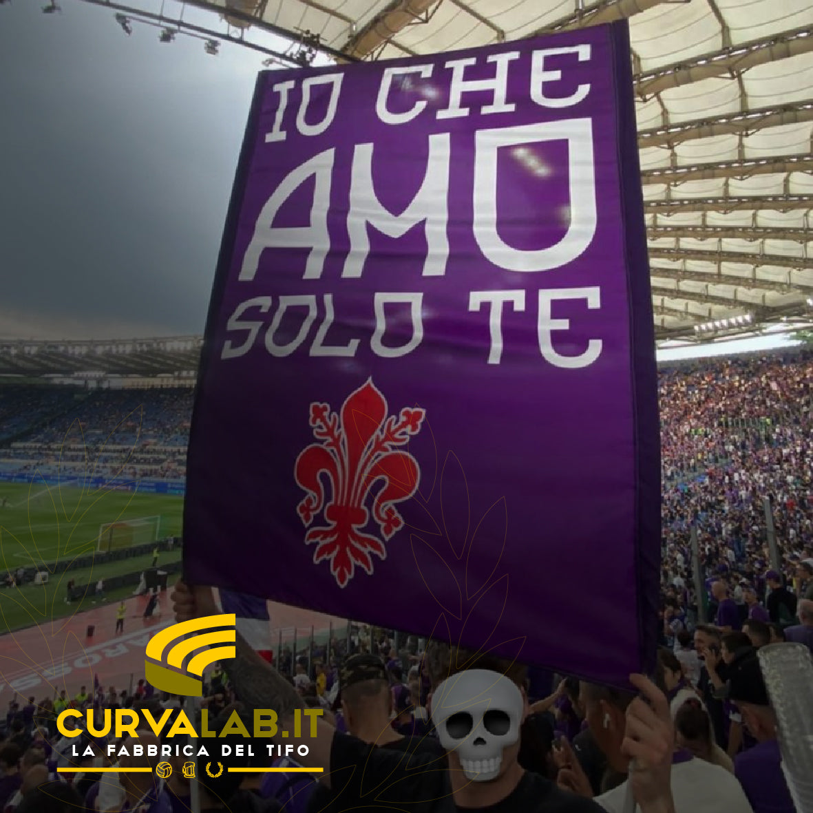 Due aste personalizzato con la tua grafica