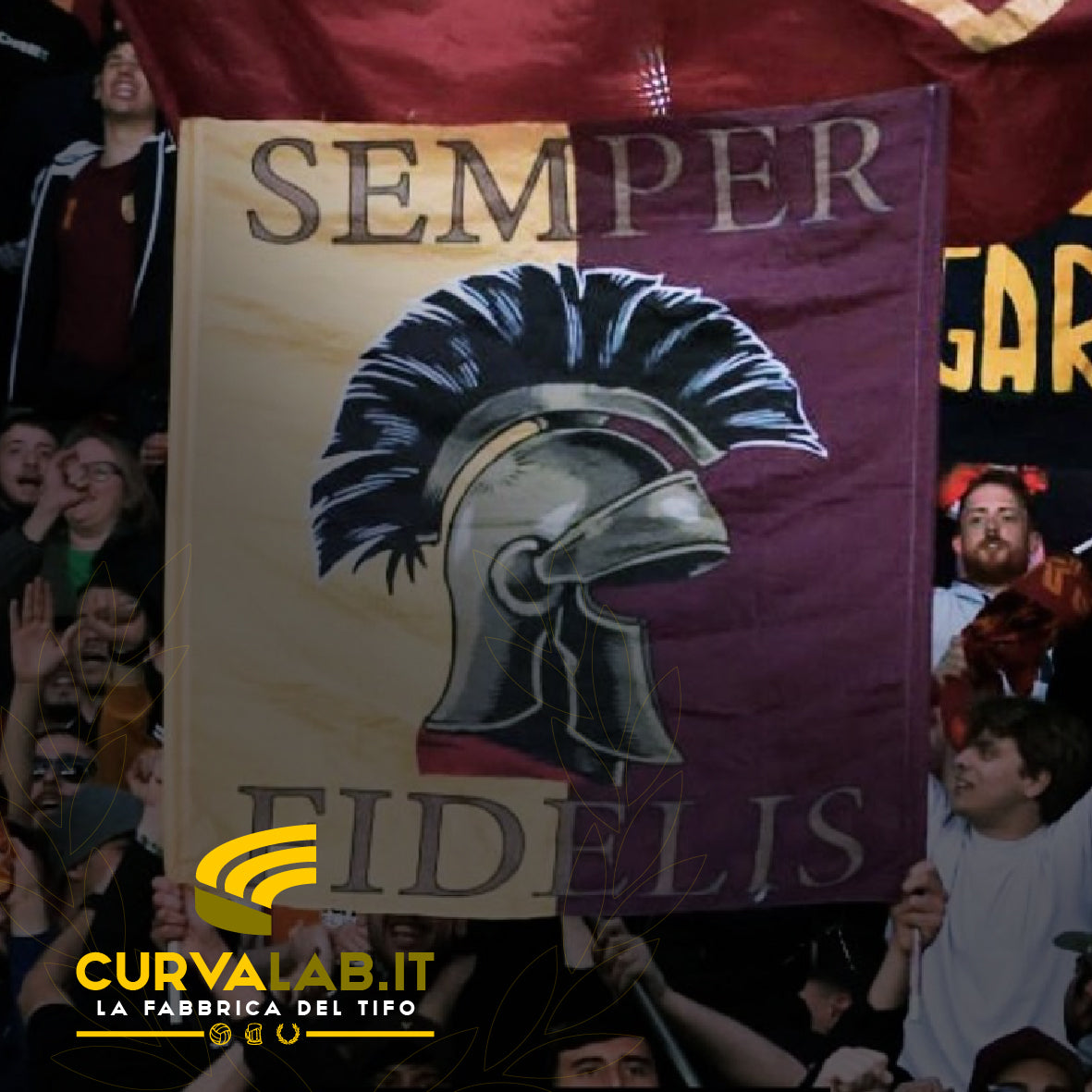 Due aste personalizzato con la tua grafica